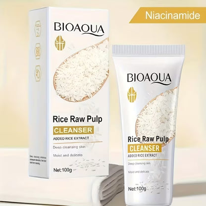 A Rice Raw Pulp Deep Facial Cleanser