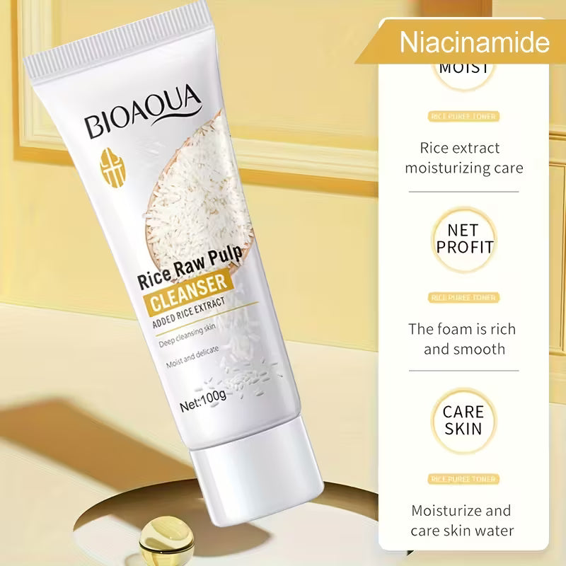 A Rice Raw Pulp Deep Facial Cleanser